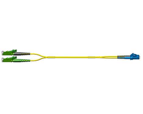 Fig.8 Patchkabel, 2.0mm, E2000APC-LCPC, 9/125µm, 10.0m