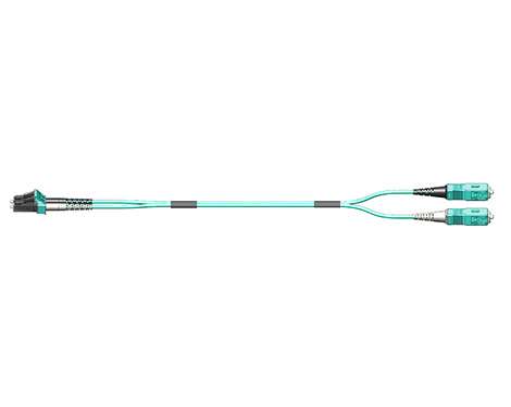 Fig.8 Patchkabel, 2.0mm, LCPC-SCPC, 50/125µm OM3, 2.0m