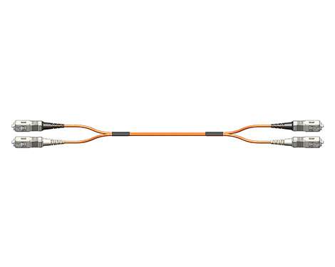 Fig.8 Patchkabel, 2.0mm, SCPC-SCPC, 62.5/125µm OM1, 3.0m