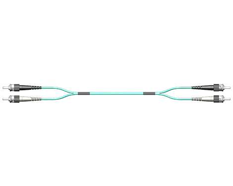 Fig.8 Patchkabel, 2.0mm, STPC-STPC, 50/125µm OM3, 5.0m