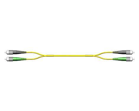 Fig.8 Patchkabel, 2.0mm, FCAPC-FCAPC, 9/125µm, 1.5m
