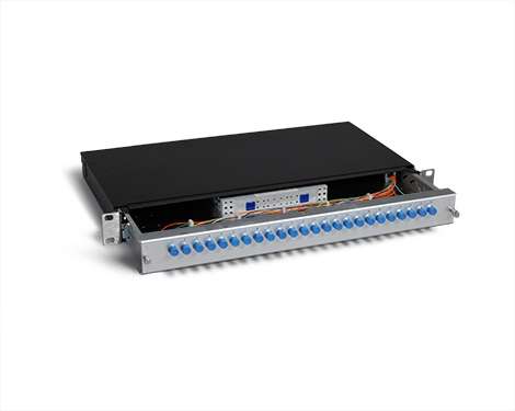 KEV 1HE Aluminium, 4 x FCPC, 50/125µm OM3