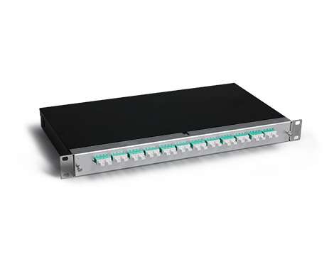 KEV 1HE Aluminium, 48 x LCPC, OM3 (12xLCPC quad)