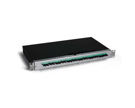 KEV 1HE Aluminium, 12 x SCAPC, SM (6xSCAPC duplex)