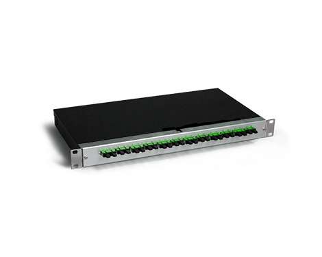 KEV 1HE Aluminium, 24 x SCAPC, SM (12xSCAPC duplex)