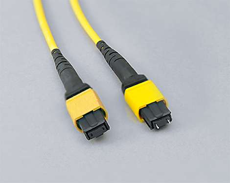 Steckermontage Breakout, 2 x MTP®/MPO APC, male, 9/125µm, A