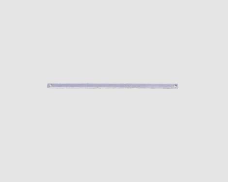 Teilfrontplatte, 3HE / 1TE, Blind, Alu natur