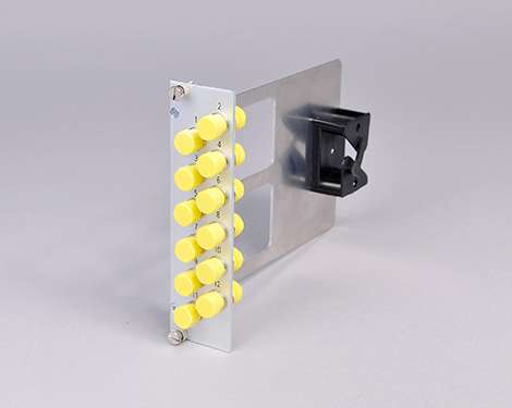 Einschubmodul 7TE, 6 x FCAPC, SM, mit Bügel