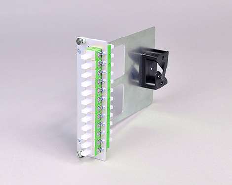 Einschubmodul 7TE, 12 x SCAPC, SM, mit Bügel