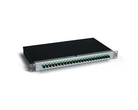 KEV 1HE Aluminium,12 x LSH APC / E2000®APC FBW, SM